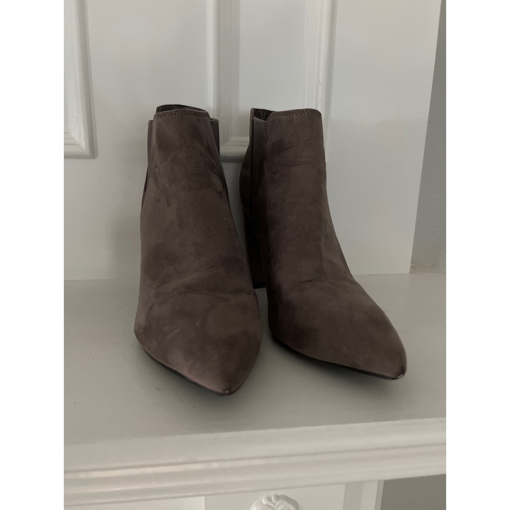 Marc Fisher Suede Booties - Picture 1 of 9